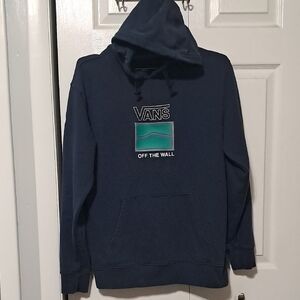 Vans Dark Blue Hoodie with Logo